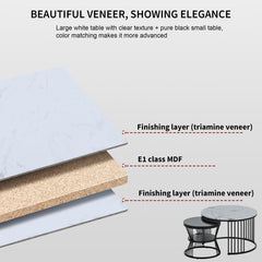 Modern Nesting Coffee Table