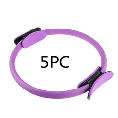 Fitness Pilates Yoga Ring Dual Exercise Home Gym Workout Sports Body Resistance