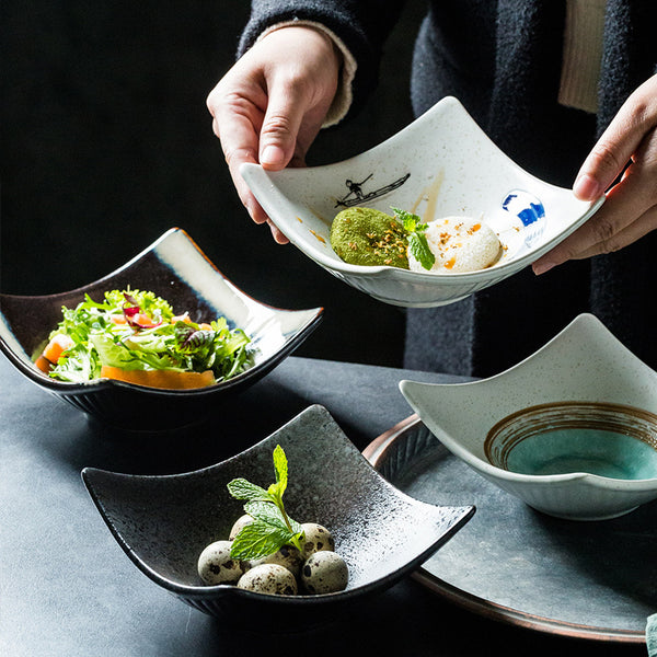 Minimalist Japanese Ceramic Plates