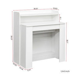 Modern Extendable Dining Table With Storage