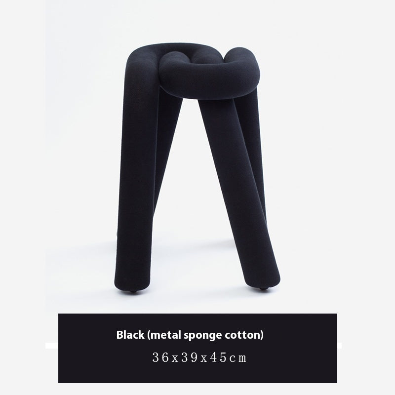 Nordic Minimalist Shaped Creative Bent Chair