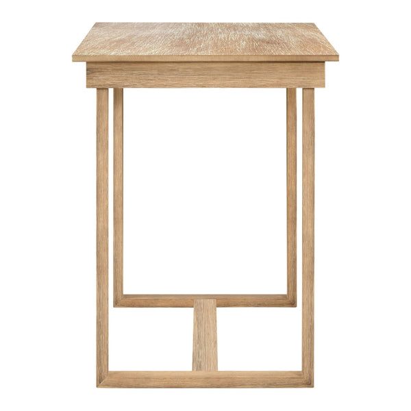 TOPMAX Farmhouse 5-Piece Counter Height Dining Set, 1 Table & 4 Chairs