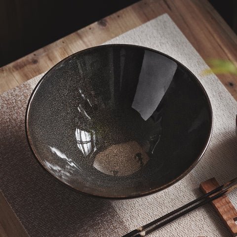 bowl tableware Retro Salad Bowl Personality Tableware