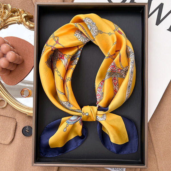 Small Square Silk Scarf