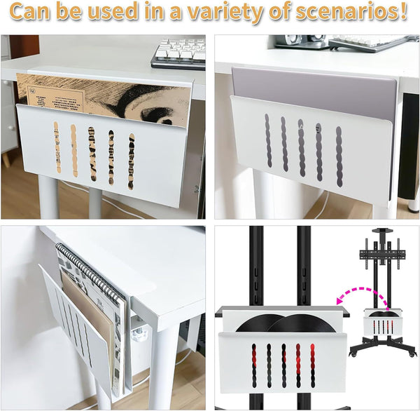 Under-desk Notebook Storage Bracket