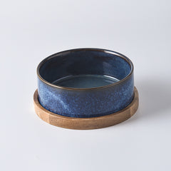 Pet Double Bowl Anti-tumble Drinking Water Rice Basin