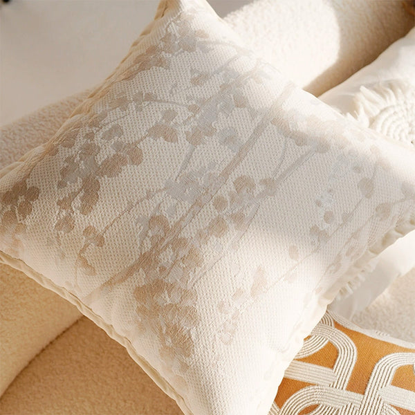 Linen Nordic Style Throw Pillow Covers With Tassel Cushion Cases