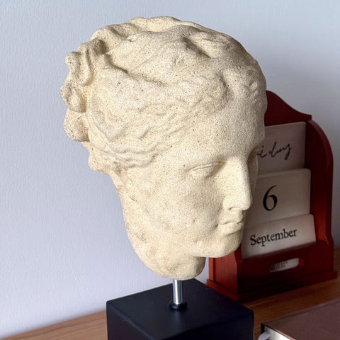 Medieval Light Luxury Art Portrait Sculpture Ornament